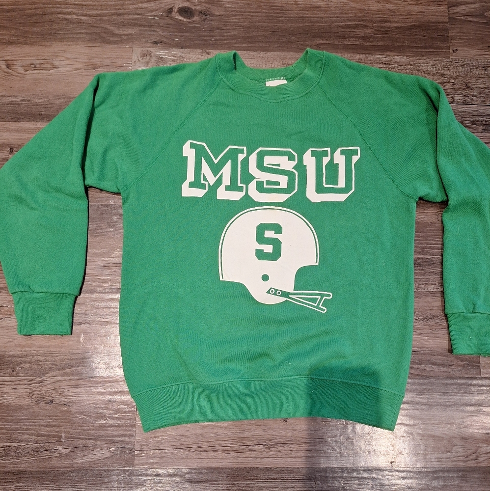 Vintage Michigan State MSU sweatshirt ncaa